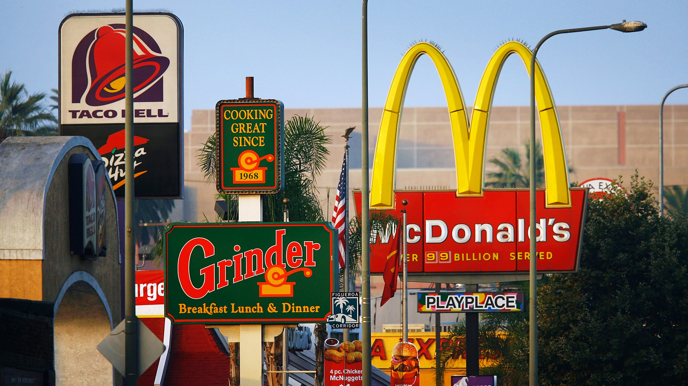 The density of fast-food joints where we live, work and commute could be a problem for our waistlines.
